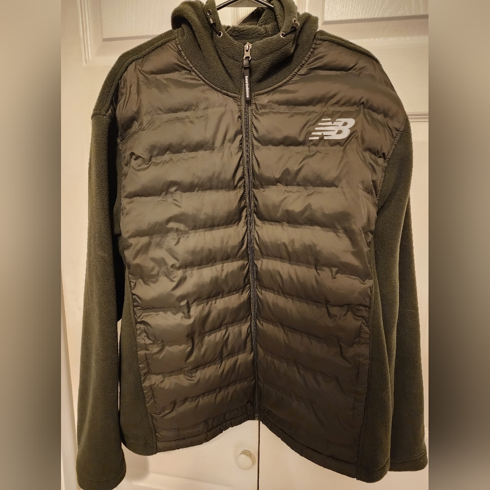 New balance hooded coat